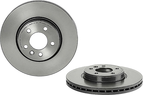 Juego 2 Discos Ventilados Delanteros Amarok 18/20 Brembo