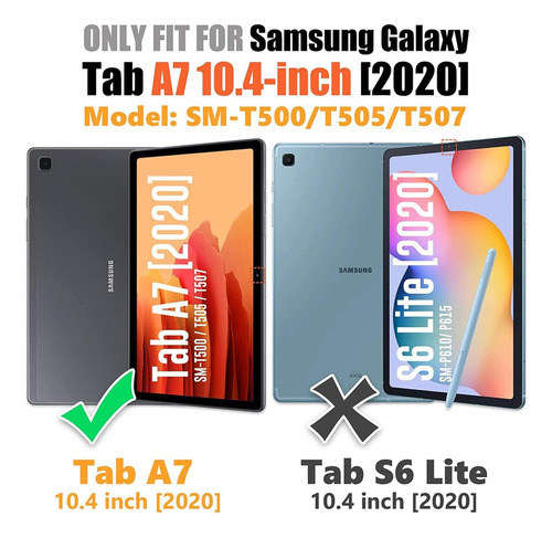Funda Sm-t507 Para Samsung Galaxy Tab A7 De 10.4 Pulgadas