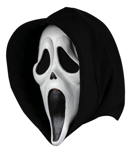 Mascara Scream Ghost Face Jr Deluxe Latex Halloween Niños