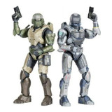 Pack Figuras Spartan Mk Vii Gungnir Halo Collection Jazwares