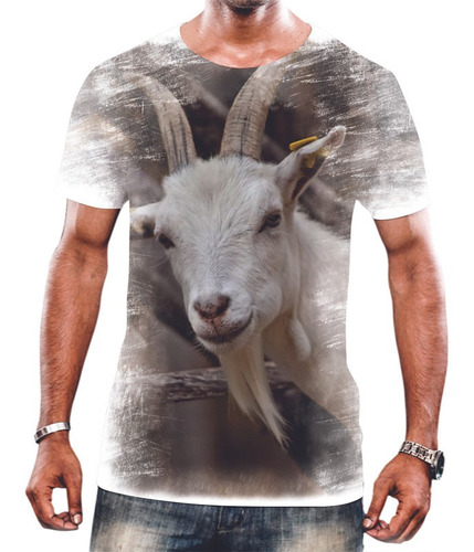 Camisa Camiseta Unissex Animal Cabra Cabrito Bode Fazenda 7