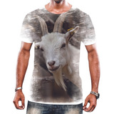 Camisa Camiseta Unissex Animal Cabra Cabrito Bode Fazenda 7