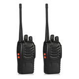 Pack 6  Radio Comunicador Transmisor Walkie Talkie