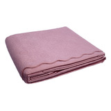 Colcha Piquet Capela Tognato Solteiro Jacquard 100% Algodão Cor Rose