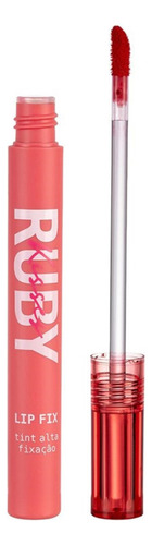 Lip Fix Ruby Kisses 2ml - Lip Tint Alta Fixação Matte Cor 05 Pink Energy