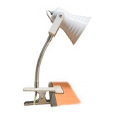 Spot Pinza Flexible Velador Apto Led Blanco