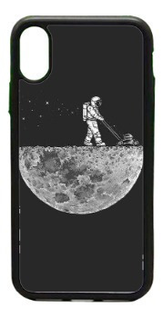  Funda Protector Para iPhone Astronauta Jardin Luna