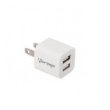 Cargador Vorago Au-106 Usb Doble Entrada 240 V Blanco /v /vc