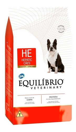 Ração Equilíbrio Hepatic Cães 7.5kg Equílibrio