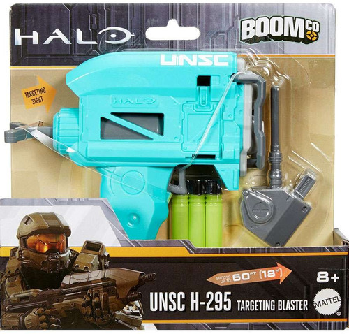 Pistola Boomco Halo Xbox Unsc H295 Original Coleccionable 