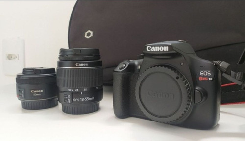 Camera Canon T6 - Com Wifi + Lente 50mm Brinde