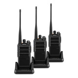 3 X Intelbras Rpd 7101 Vhf 5w Compatível Motorola Hytera