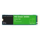Hd Ssd Wd Green Sn350 2tb M.2 Pci-e Nvme Gen3