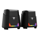 Parlante Gaming Altavoces Fantech Hellscream Gs205 Luces Rgb