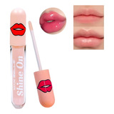 Lip Gloss Maximizer Aumenta Volumen Labios Acabado Brillante Color Rosa Claro