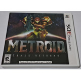 Metroid Samus Returns Americano Original Nintendo 3ds     