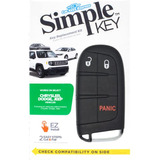 Control Remoto Simple Key Compatible Chrysler Dodge Y J...
