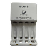 Carregador Sony + 8 Pilhas Aa Recarregaveis 2500 Mah Lacrado