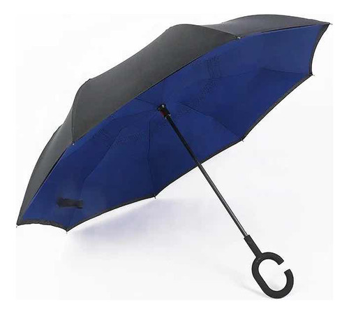 Paraguas Sistema Invertido Reforzado Antiviento + Colores