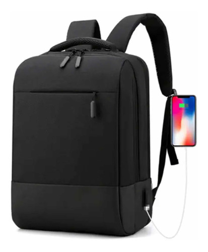 Mochila Inteligente Antirrobo Porta Notebook Impermeable Usb