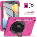 Funda Protectora Con Giro + Mica Para iPad 10.2 9/8/7.ª