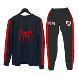 Conjunto Buzo Y Pantalón Jogging Combinado River Plate Carp