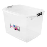 Organizadora Plástica Transparente 68l Sanremo Flex Sr971