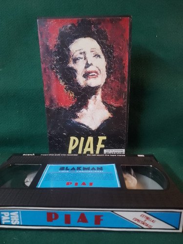  Pelicula Edith Piaf Único Recital Filmado Vhs