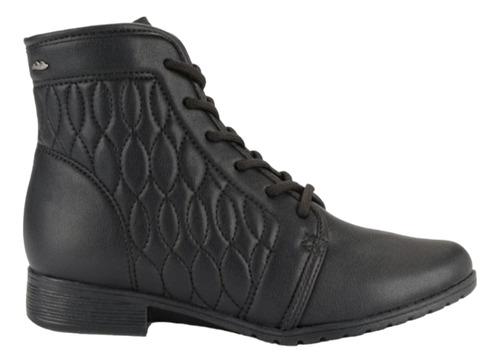  Bota Feminino Dakota Coturno Salto Baixo Cano Curto 