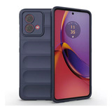 Funda De Silicona Anticaída Para Motorola Moto G84+film