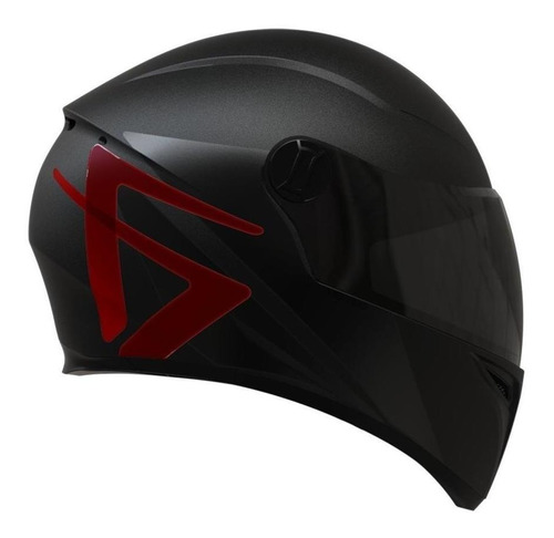 Casco Vertigo V50 Infinity Nocturn Rojo