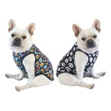 Cutebone Paquete De 2 Camisas De Calaveras Para Perros, Ropa