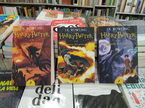 Harry Potter 5 + 6 + 7 ( Combo × Los 3 Libros )