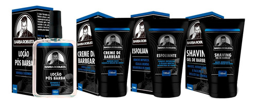 Creme De Barbear Shaving Gel Esfoliante Loção Pós Barba