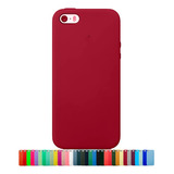 Capa Capinha Silicone Compatível Com Apple iPhone 5 E 5s Se