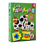 Juego De Mesa Ruibal Las Familias Animal Puzzle H208