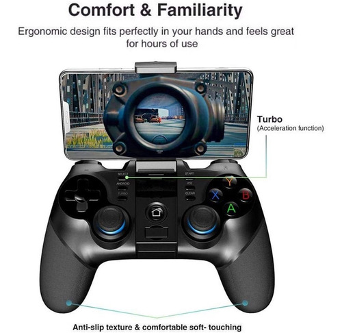Ípega Pg 9156 Controle Bluetooth Gamepad Para Android, Tv