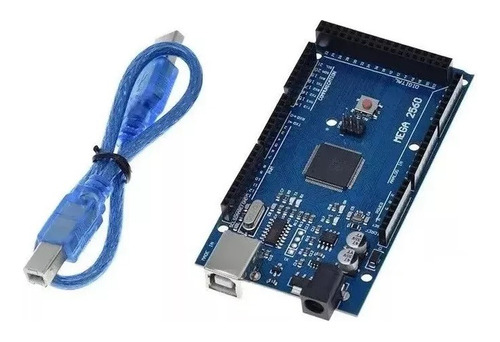 Placa Mega2560 R3 Compativel Com Arduino Ch340 + Cabo Usb