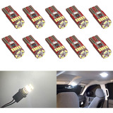 10 Foco Led T10 Pellizco W5w 192 168 194 Canbus