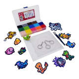 Pack 5mm Hama/perler/arktal Beads 15 Colores Con Accesorios