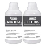 Hidratante Corporal Glicerina Pura Farmax 100ml (c/2)