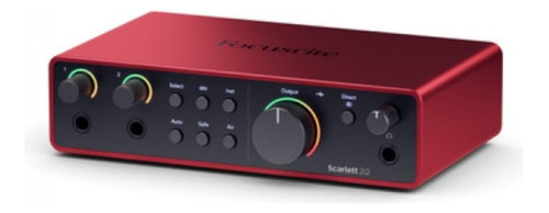 Interfaz De Audio Focusrite Scarlett 2i2 4ta Generación