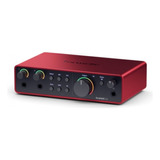 Interfaz De Audio Focusrite Scarlett 2i2 4ta Generación