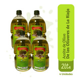 Aceite De Oliva De Los Olivares Riojanos 4 Und. X 2 Litros