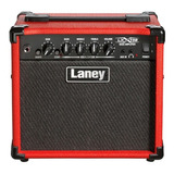 Amplificador Laney Lx15b-rd Para Bajo Rojo 15w