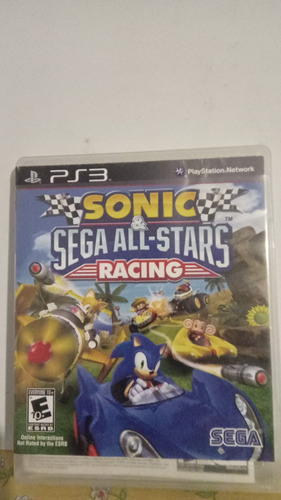 Sonic Sega All-stars Racing Ps3 Original Fisico