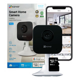 Cámara Seguridad Wifi Inalámbrica Ezviz H1c Ip 1080p Sd 64gb