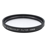 Filtro Uv Protector 49mm Ultravioleta Para Sony Canon Nikon