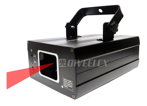 Proyector Laser Rojo 500mw No Rgb Alien Sun  Dj Sonido Dmx