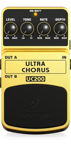 Pedal De Efecto Behringer Uc200 Ultra Chorus Stereo - Envios